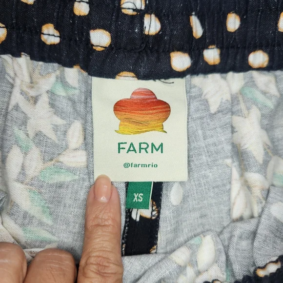 Farm Rio Cocoa Paradise Shorts XS - Picture 4 of 9